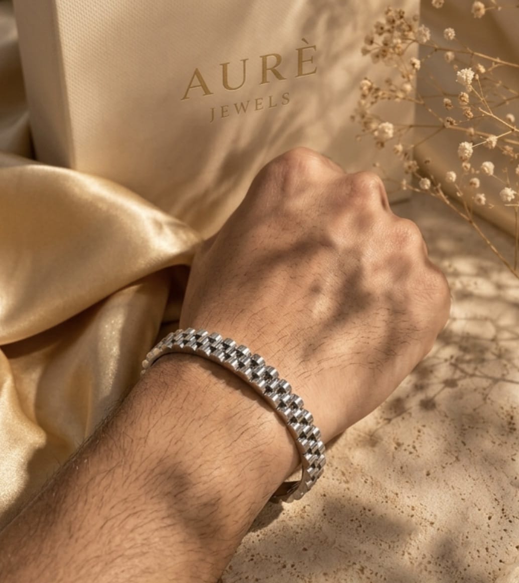 Luxury 18k gold plated Stainless Steel Link Bracelet