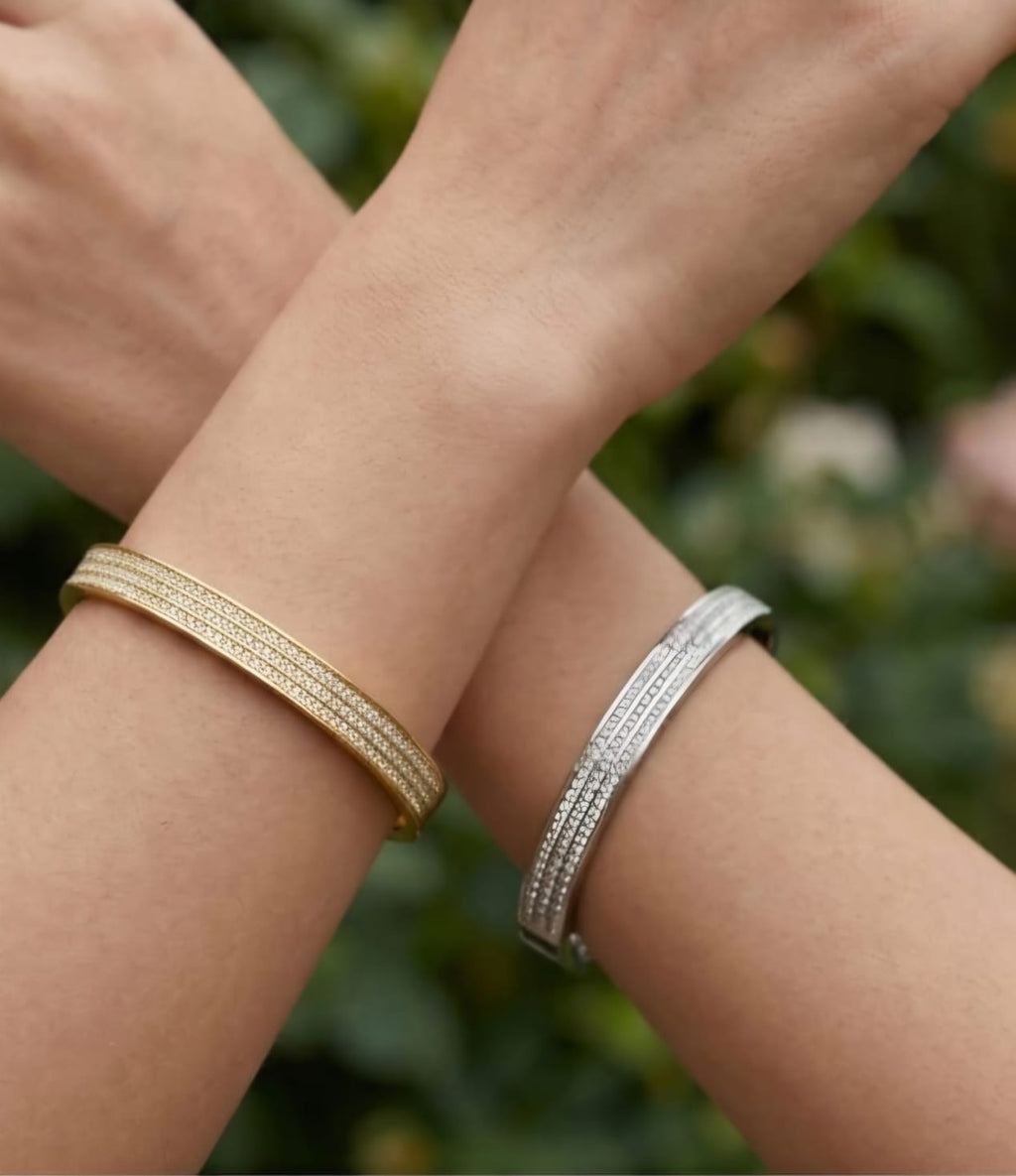 Luxury Crystal Cuff Bracelet for Women