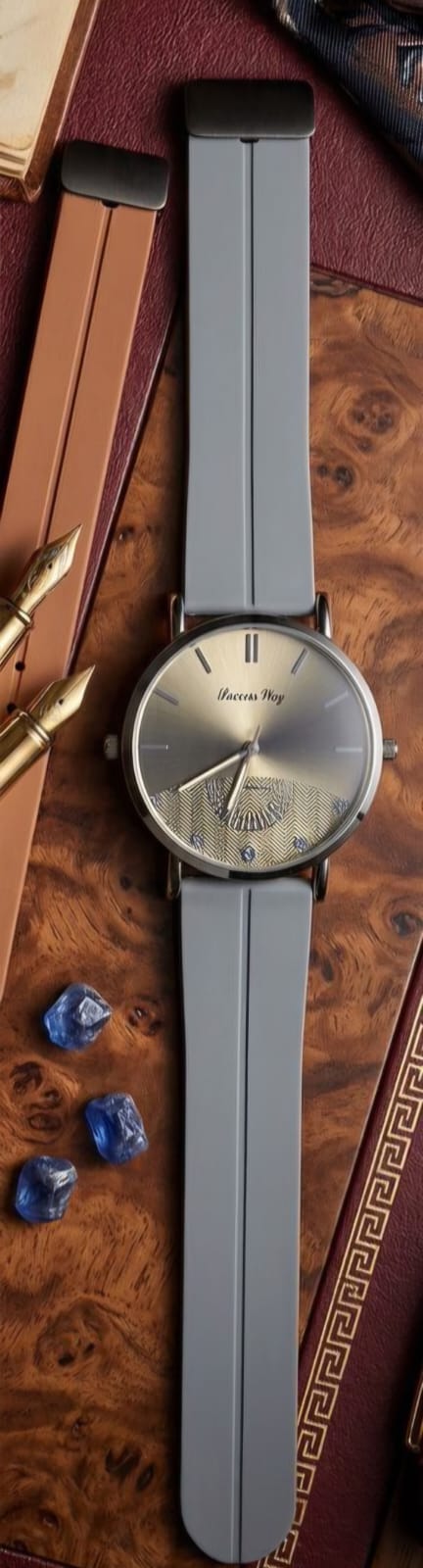 Men's Slim Minimalist Analog Watch