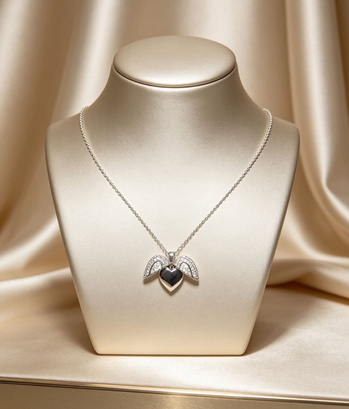 Personalized Custom Name Heart Locket Necklace