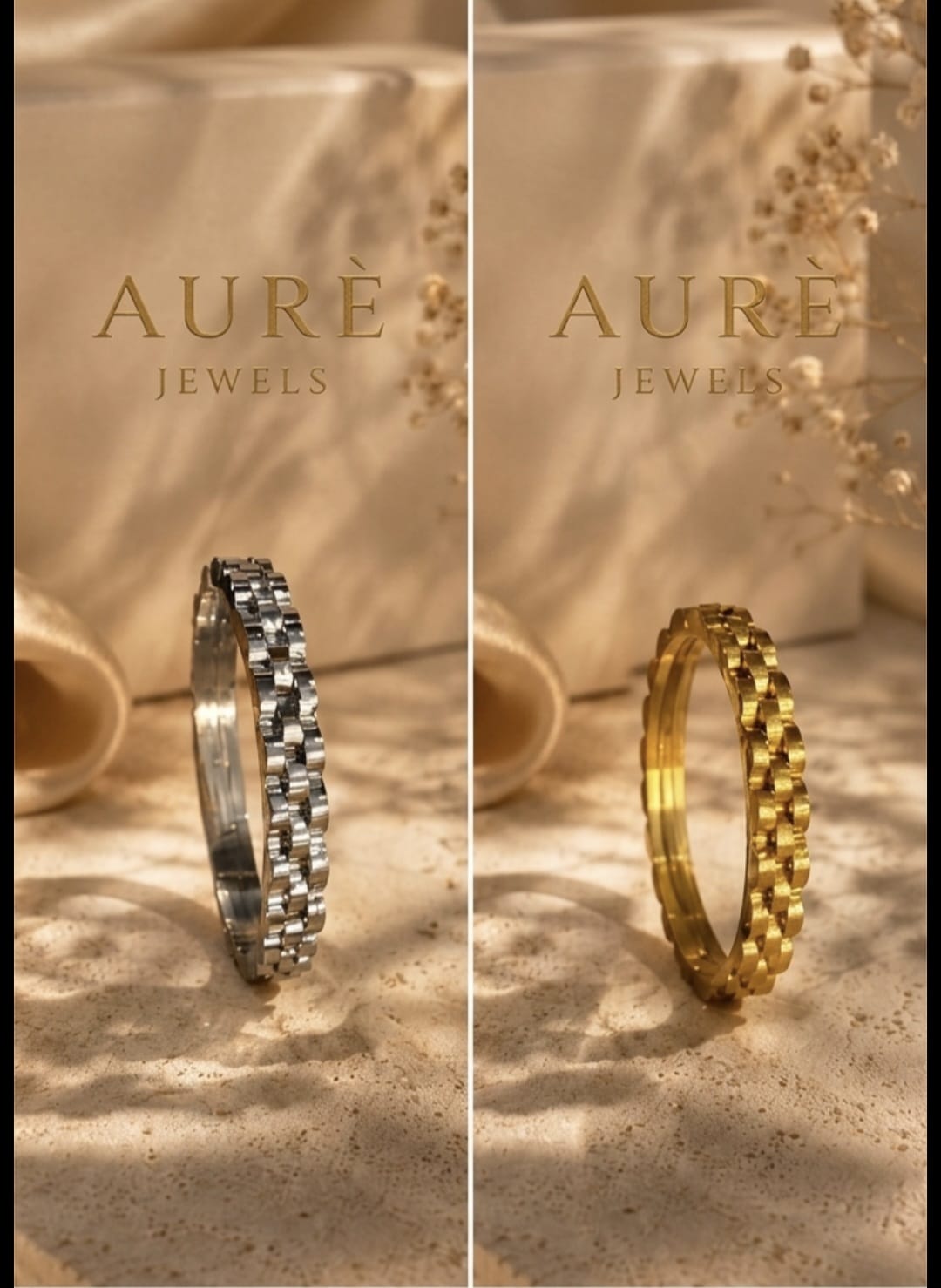Luxury 18k gold plated Stainless Steel Link Bracelet