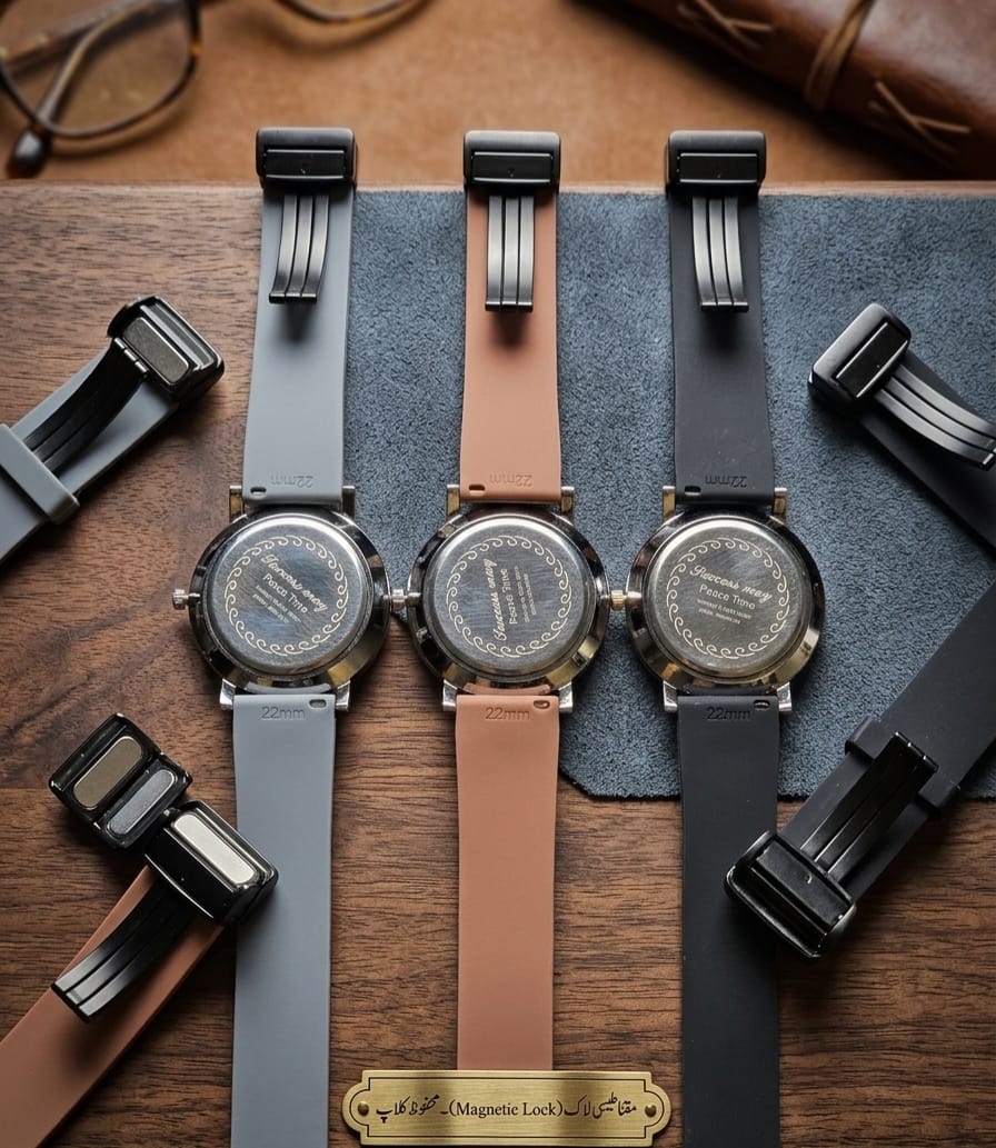Men's Slim Minimalist Analog Watch