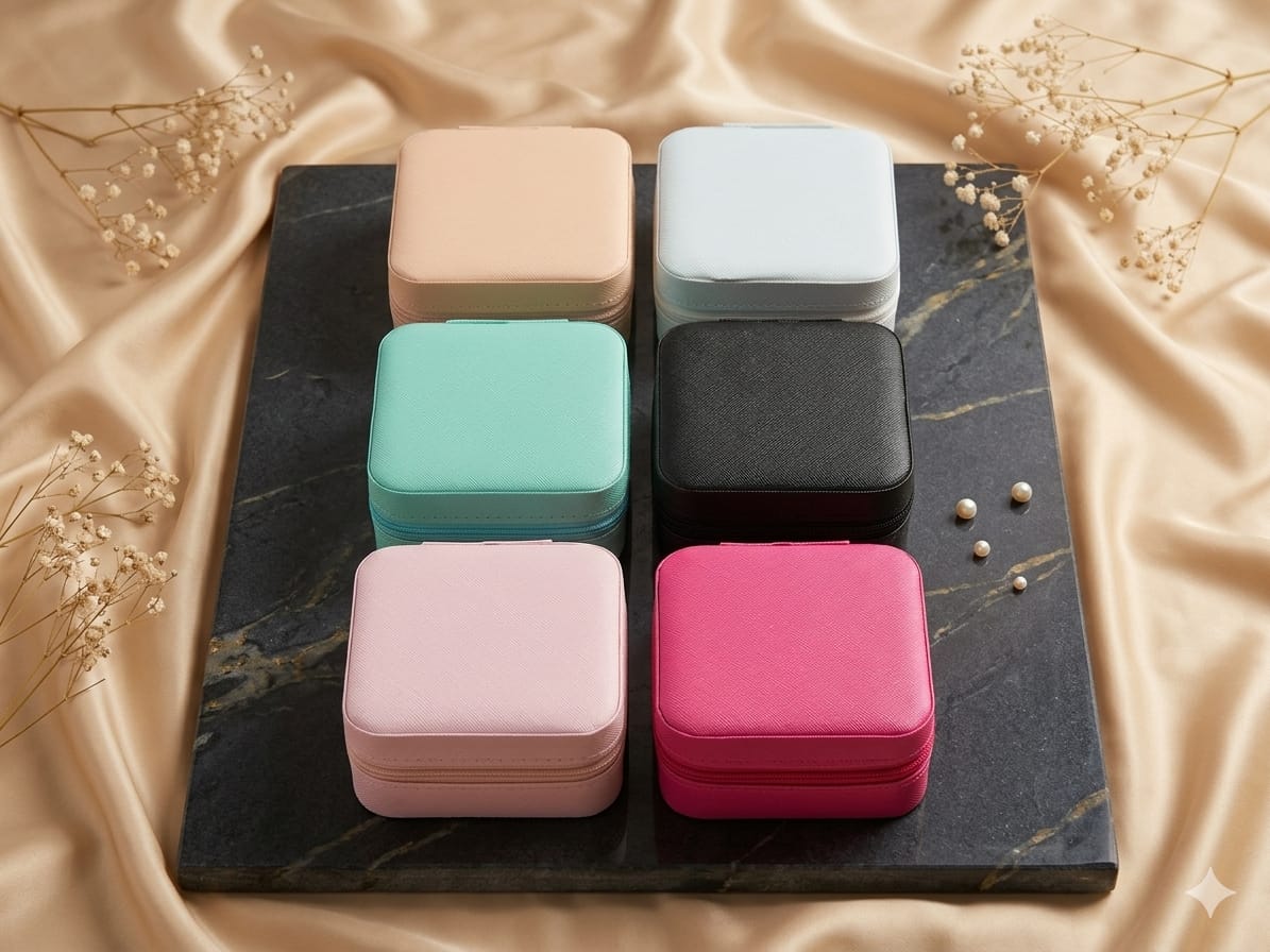Premium Small Travel Jewellery Box for Women